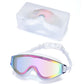 HD-Schwimmbrille mit Antibeschlagbeschichtung und großem Sichtfeld
