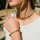 🔥 Heute -50 %! 🌈 Regenbogen Katzenauge-Perlenschmuck