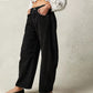Retro-Jeans für Damen mit mittlerer Leibhöhe, geschwungener Passform und weitem Bein