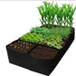 🌱 50 % RABATT! 🧺 Hochbeet aus Stoff mit Trennwänden – strapazierfähiger Stoff, hervorragende Drainage & platzsparend 🌿