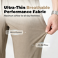 Schnelltrocknende, ultradünne gerade Herrenhose