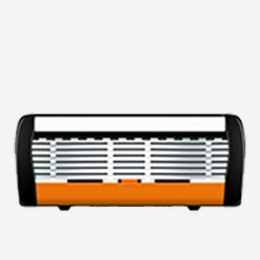 Set mit hochwertigen Rasierklingen-Ersatzklingen