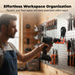 📢📢50 % RABATT!! ⏰ Leistungsstarker doppelter Magnethaken – kratzfeste Gummibeschichtung, Hantel bis zu 26 kg, für Werkstatt, Garage & Küche 🏗️