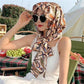 Elegantes, sonnenschützendes Kopftuch für Damen