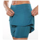🏸 Sport-Rock mit integrierten Shorts – Anti-Scheuer, ideal für Tennis, Laufen & Gym!