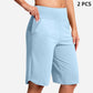 ⏰Letzter Tag des Schlussverkaufs – 49 % Rabatt🔥Yoga-Shorts für Damen mit hoher Taille und Taschen