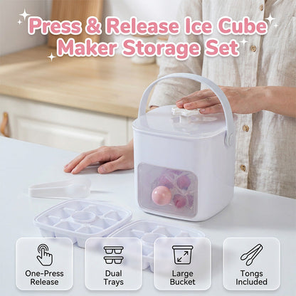Tragbarer Eiskübel im Pressform-Design