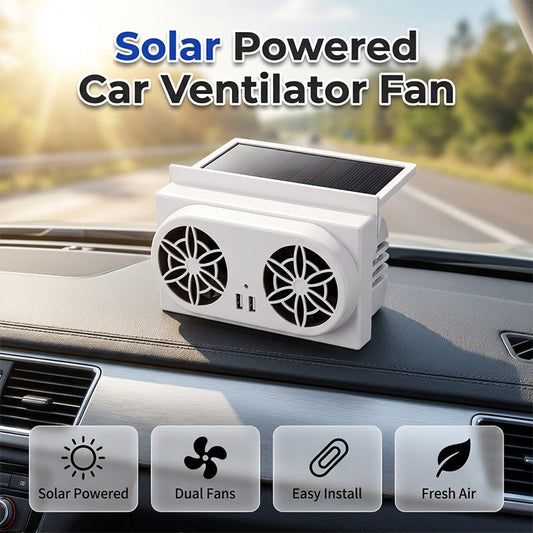 ☀️🚗Jetzt 50% Rabatt sichern🔥Auto-Lüfter mit Solarbetrieb