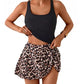 Badeanzug-Set mit Tanktop und Rock mit seitlichen Bändern