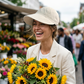🧢 50% RABATT! ☀️ Damen-Sonnenhut mit Pferdeschwanzöffnung