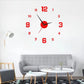 📢📢50 % Rabatt!!🥳💞 50K+ VERKAUFT! ⚡⏰3D-Wanduhr-Set aus selbstleuchtendem Acryl zur Selbstmontage