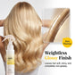 Glanzspray zur Aufhellung von blondem Haar