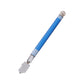 Professioneller Diamant-Glasschneider mit Griff aus Metalllegierung und Rollrad