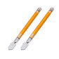 Professioneller Diamant-Glasschneider mit Griff aus Metalllegierung und Rollrad