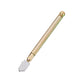 Professioneller Diamant-Glasschneider mit Griff aus Metalllegierung und Rollrad