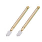 Professioneller Diamant-Glasschneider mit Griff aus Metalllegierung und Rollrad