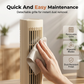 Rechargeable Vertical & Horizontal Air Circulator Fan