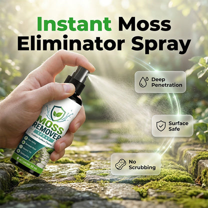 Moosentferner-Spray für den Außenbereich