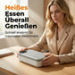 🍱🔥 50% RABATT – JETZT HALBER PREIS! Tragbare elektrische Lunchbox mit Selbstheizung – Warmes Essen überall – Perfekt für Büro, Baustelle & Reisen 🔋✨