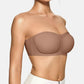 Damen nahtloser trägerloser Bandeau-BH ohne Bügel