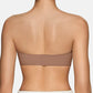 Damen nahtloser trägerloser Bandeau-BH ohne Bügel