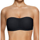 Damen nahtloser trägerloser Bandeau-BH ohne Bügel