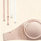 Damen nahtloser trägerloser Bandeau-BH ohne Bügel