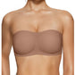 Damen nahtloser trägerloser Bandeau-BH ohne Bügel