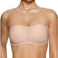 Damen nahtloser trägerloser Bandeau-BH ohne Bügel