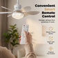 2-in-1-LED-Deckenventilator mit Kühlfunktion