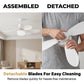 2-in-1-LED-Deckenventilator mit Kühlfunktion