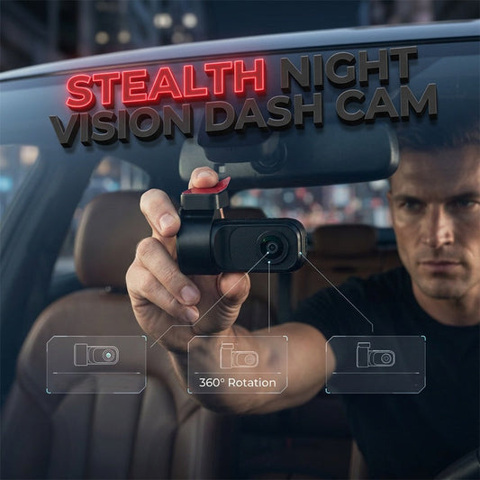 Versteckte Dashcam mit Nachtsichtfunktion