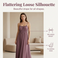 🔥 -50% Heute 👗 Damenkleid mit Spaghettiträgern & Kordelzug