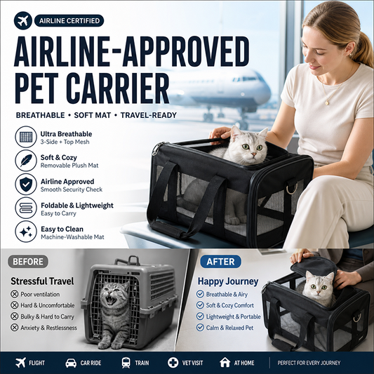 🐱💸50% RABATT | Transporttasche für Tiere mit herausnehmbarem Gurt