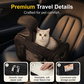 🐱💸50% RABATT | Transporttasche für Tiere mit herausnehmbarem Gurt