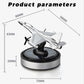✈️⏳50% RABATT! Solar Lufterfrischer Auto Flugzeugform