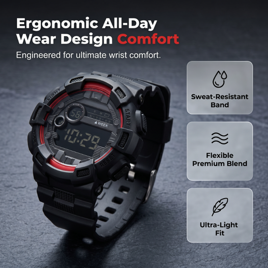 🔥 Heute -50 %! ⌚ Digitale Smartwatch mit LED-Display
