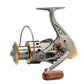 🔥 Heute -50 %! 🎣 CNC Angelrolle mit Spule