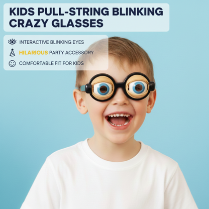 🔥 Heute -50 %! 😎 Lustige Kinderbrille mit Blinzel-Effekt