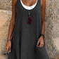 🔥 Heute -50 %! 👗 Damen-Tanktop-Kleid in Layering-Optik