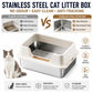 😺💩 50% RABATT! Die Katzentoilette, die schmutzige Böden & schlechte Gerüche beendet – Perfekt für Mehr-Katzen-Haushalte. 🛡️💨