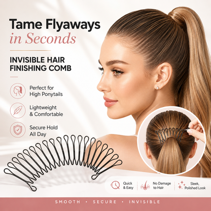 💖 1+1 GRATIS! ✨ Unsichtbarer Haarkamm mit flexiblem Halt