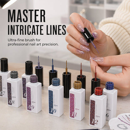 🔥 Heute -50 %! 💅 Reflektierender Glitzer-Gel-Nagellack