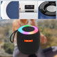 🎵 Tragbarer Bluetooth-Lautsprecher – Kraftvoller Sound, kompakt & wasserdicht – Ideal für Outdoor, Reisen & Partys 🌊