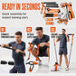 🔥 Heute -50 %! 💪 Pilates-Stangen-Set mit 6 Widerstandsbändern