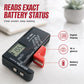 🔥 Heute -50 %! 🔋 Digitaler Batterietester für alle gängigen Batterien