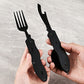 🔥 Heute -50 %! 🍴 4-in-1 faltbares Outdoor-Besteck