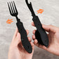 🔥 Heute -50 %! 🍴 4-in-1 faltbares Outdoor-Besteck