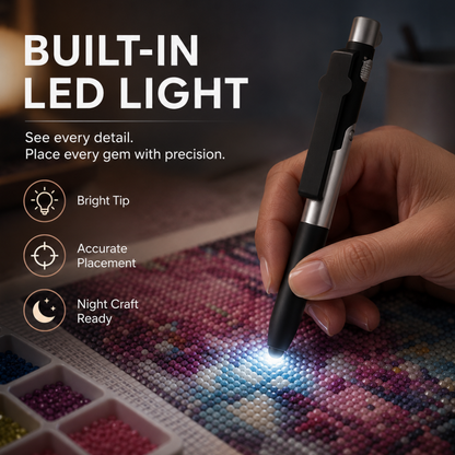 🔥 Heute -50 %! 💎 LED-Diamond-Painting-Stift