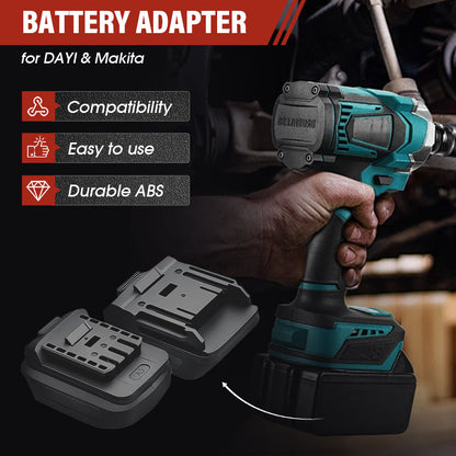 Akku-Adapter für DAYI und Makita